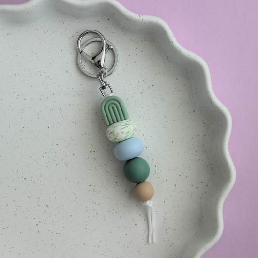 Eden | Silicone Beaded Keyring