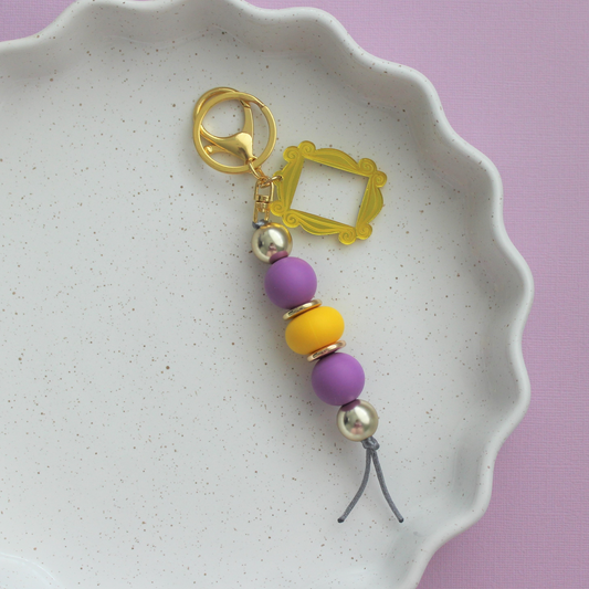 Friends Inspired | LIMITED EDITION | Silicone Beaded Keyring