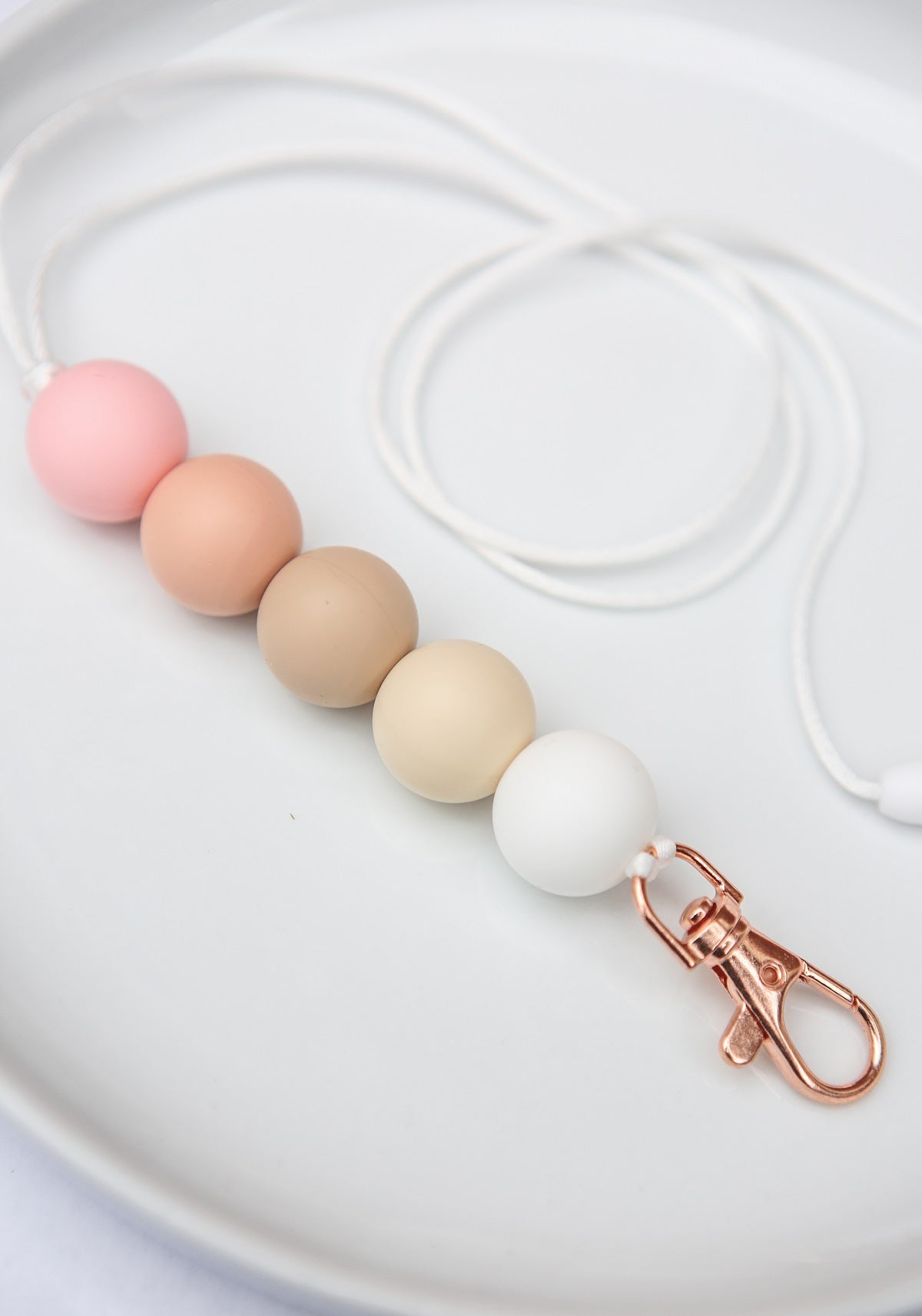 Fleur | Silicone Beaded Lanyard