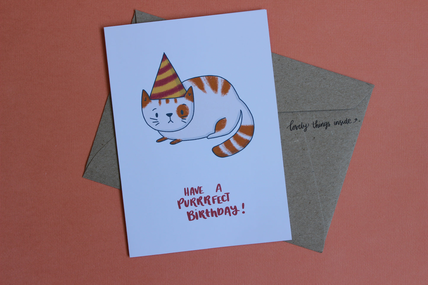 Have a purrrfect Birthday! - Greeting Card