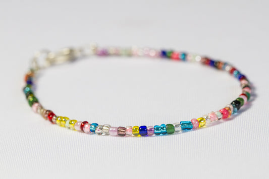 Seed bead bracelet